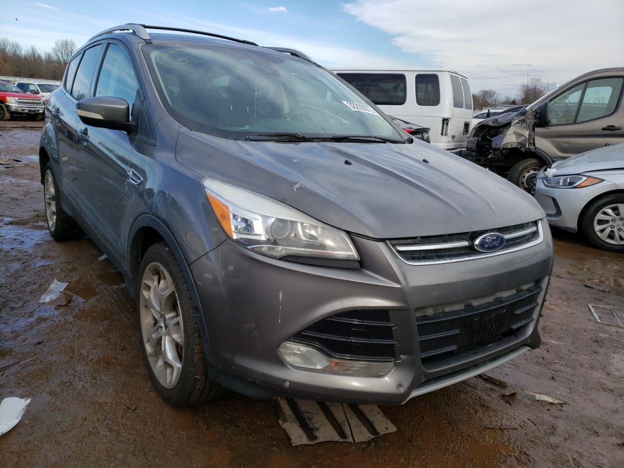 FORD ESCAPE TIT 2013 with VIN 1FMCU9J91DUC66656 - Photo from auction