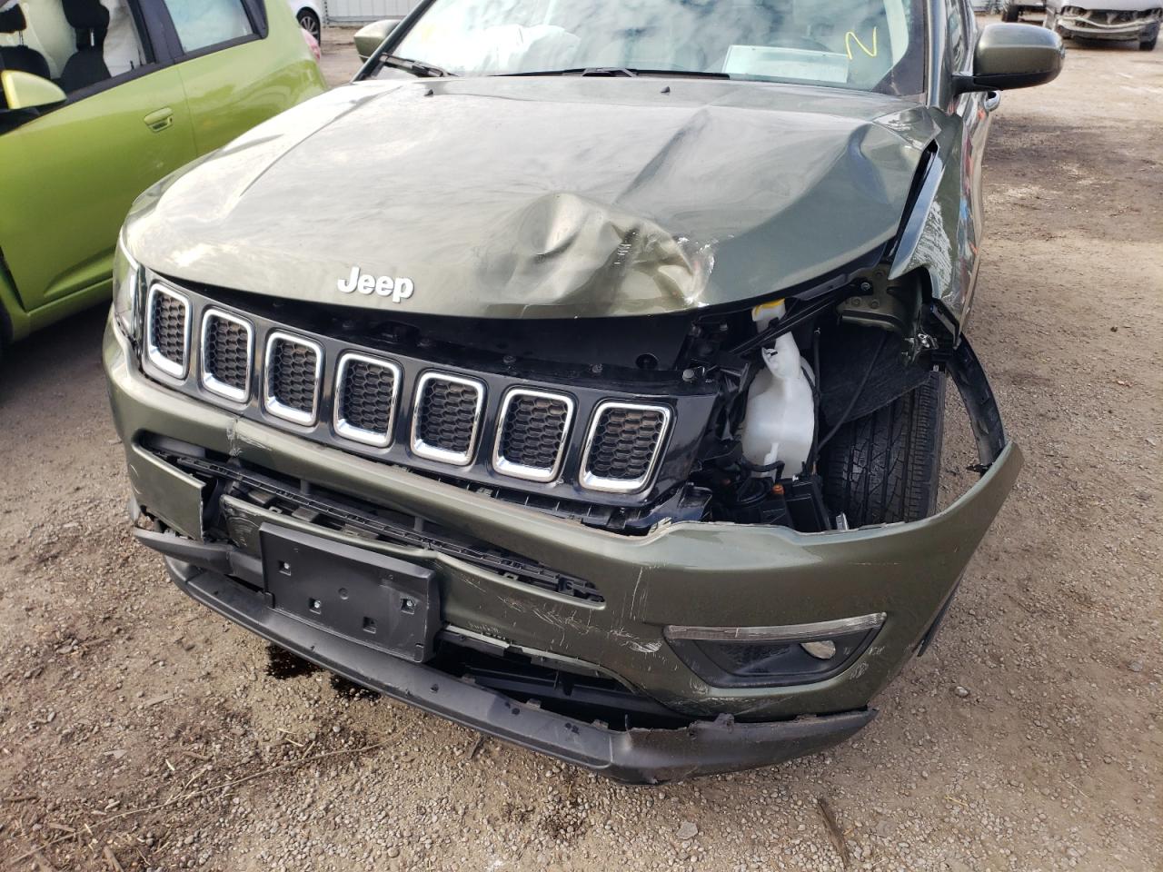 Photo 9 from auction – 2018 JEEP COMPASS LA with VIN 3C4NJDBB0JT436036