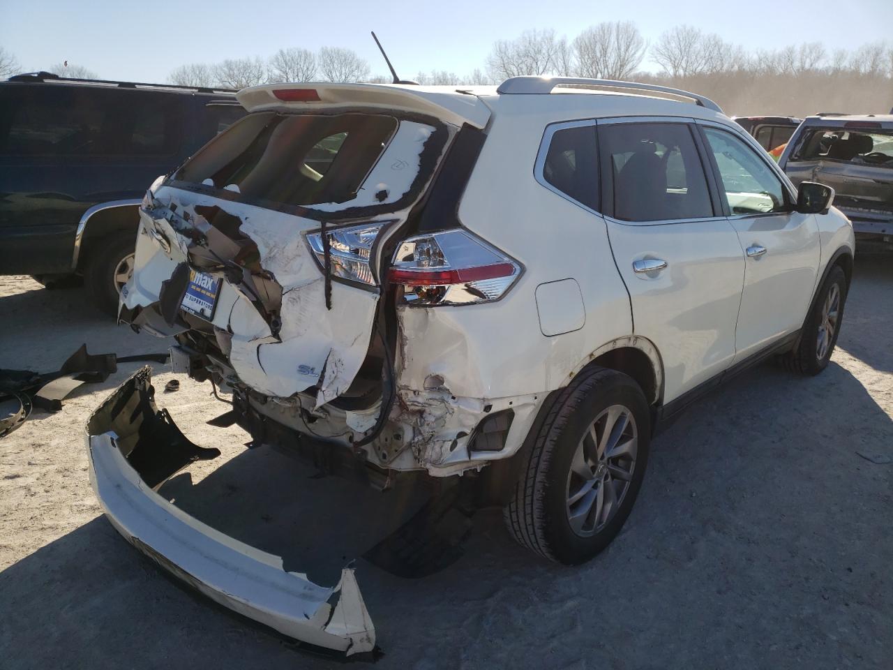 Photo 4 from auction – 2015 NISSAN ROGUE S with VIN 5N1AT2MT2FC804394
