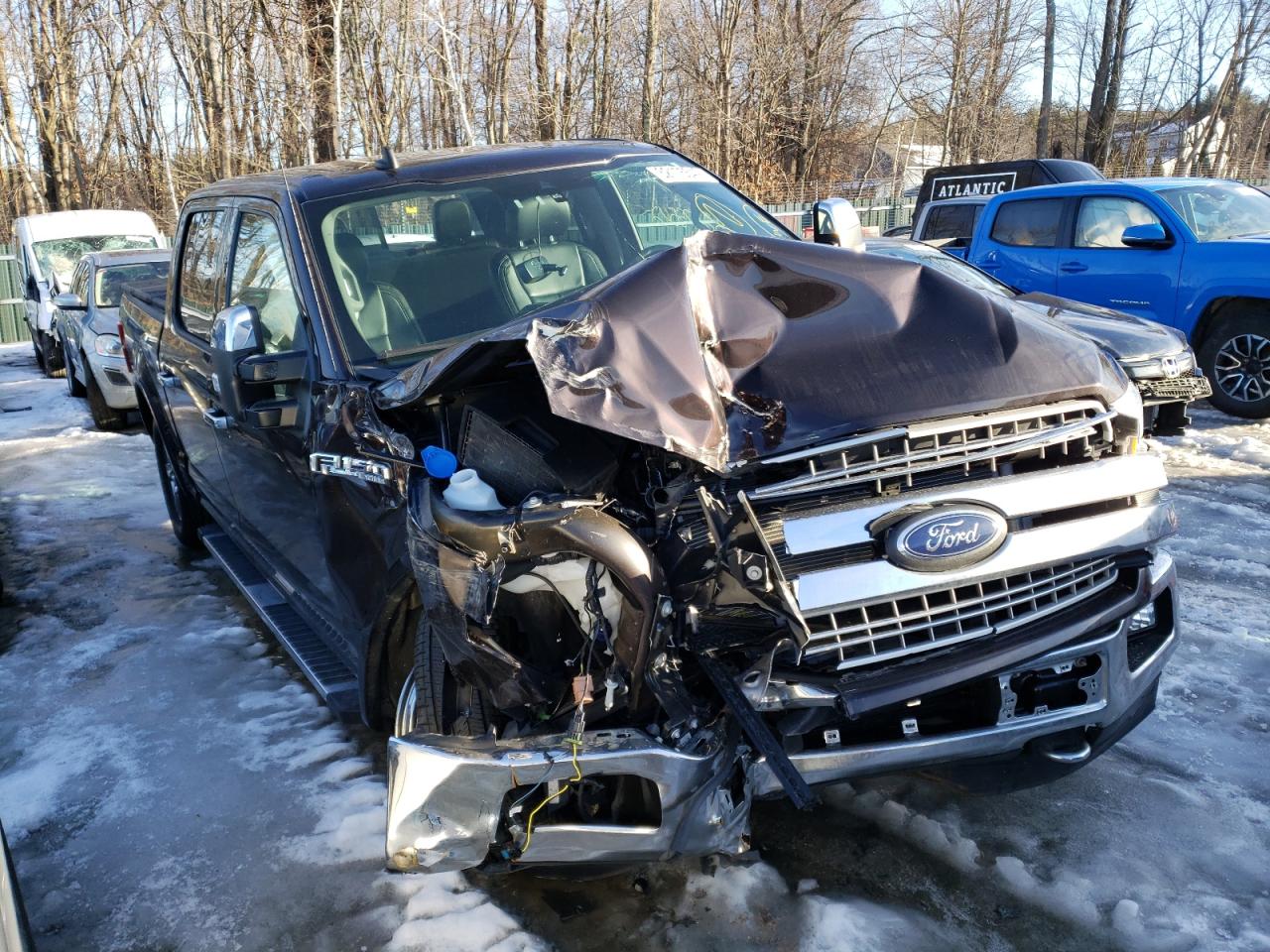 FORD F150 SUPER 2020 with VIN 1FTEW1E4XLFB26387 - Photo from auction