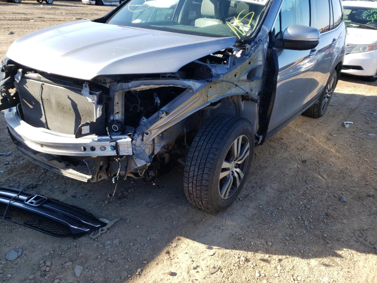 Photo 9 from auction – 2017 HONDA PILOT EXL with VIN 5FNYF6H5XHB050762