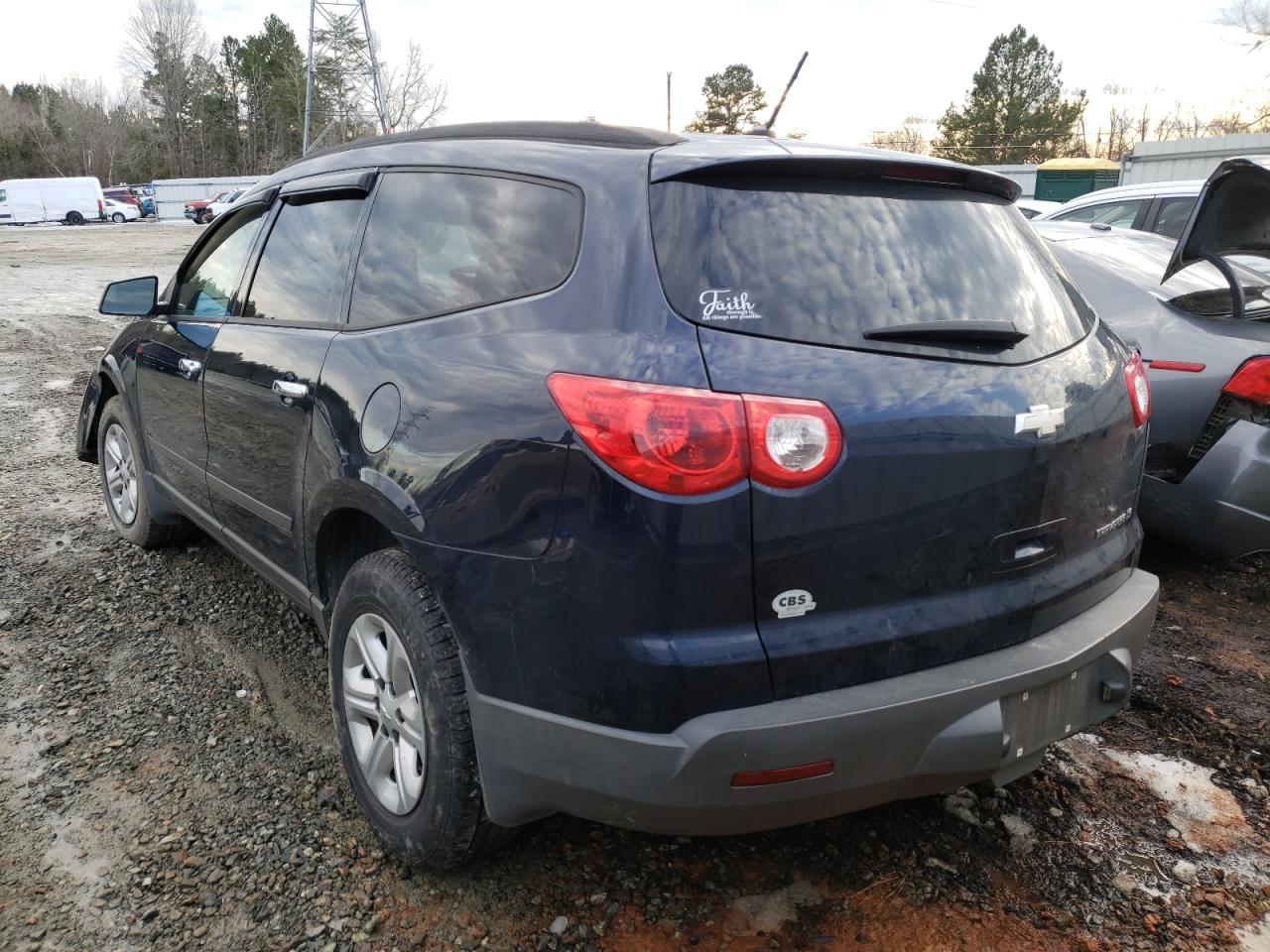 Photo 3 from auction – 2012 CHEVROLET TRAVERSE L with VIN 1GNKRFED8CJ324946