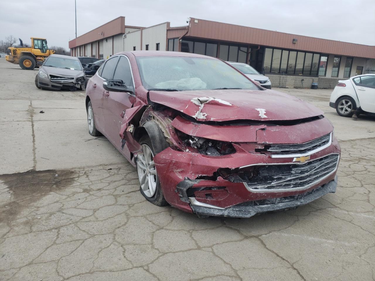 CHEVROLET MALIBU LT 2018 with VIN 1G1ZD5ST0JF270207 - Photo from auction