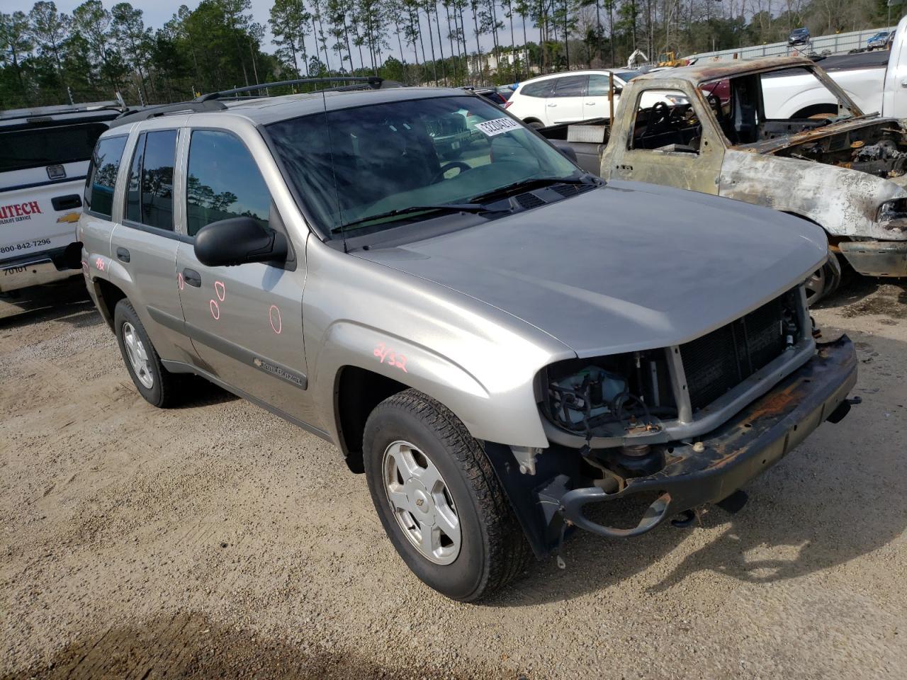 Photo 1 from auction – 2003 CHEVROLET TRAILBLAZE with VIN 1GNDT13S732157312