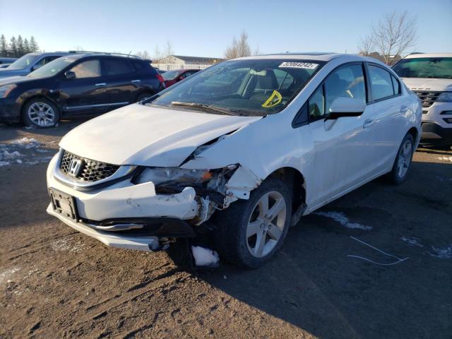 Photo 2 from auction – 2014 HONDA CIVIC LX with VIN 2HGFB2F51EH023228
