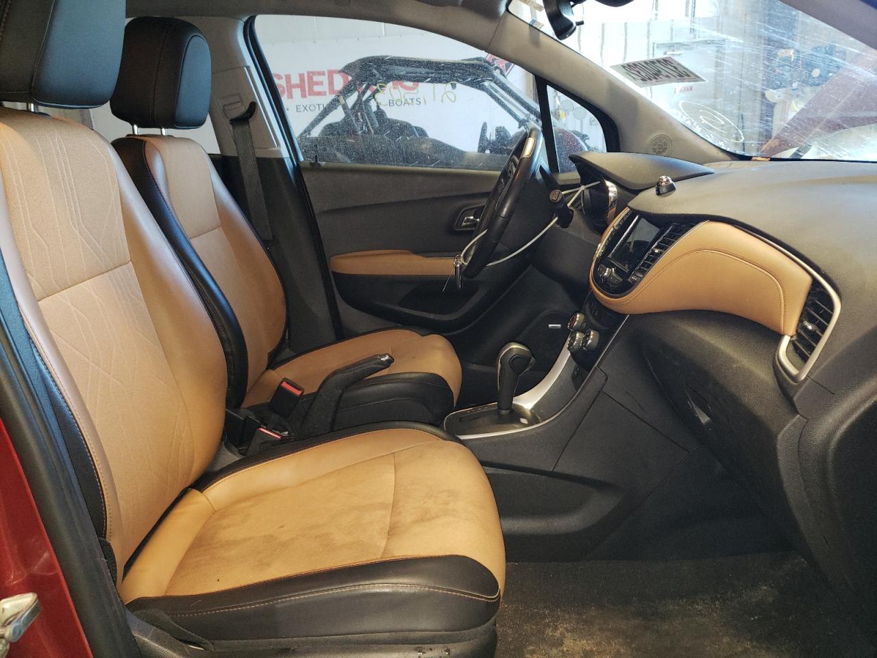 Photo 5 from auction – 2018 CHEVROLET TRAX 1LT with VIN 3GNCJLSB9JL412617