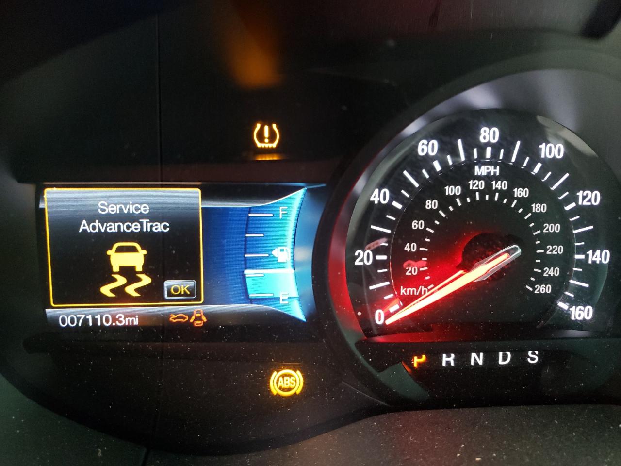 Photo 8 from auction – 2020 FORD EDGE ST with VIN 2FMPK4AP7LBB03555