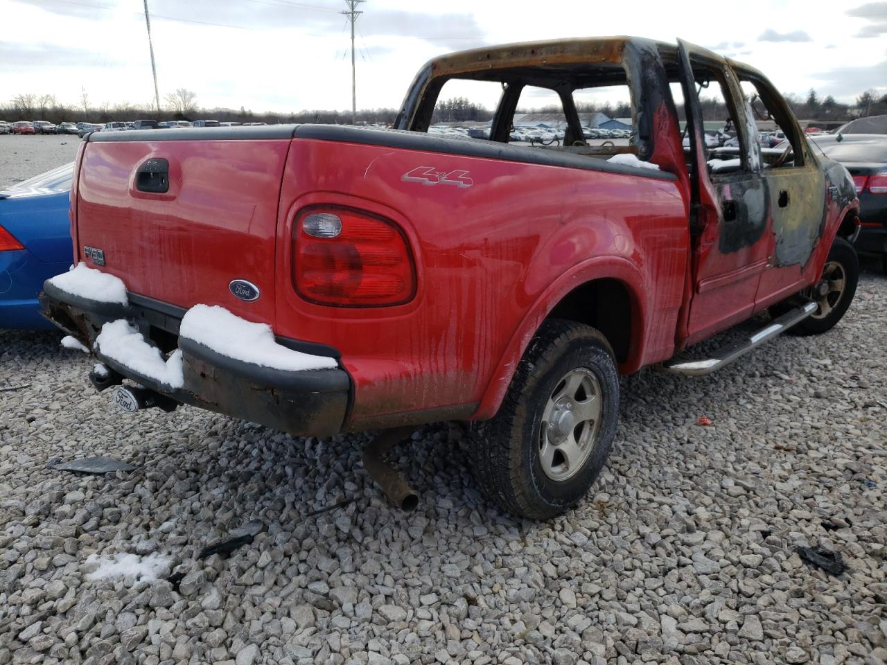 Photo 4 from auction – 2003 FORD F150 SUPER with VIN 1FTRW08603KC21847