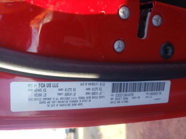 Photo 10 from auction – 2016 DODGE CHALLENGER with VIN 2C3CDZFJ3GH102702