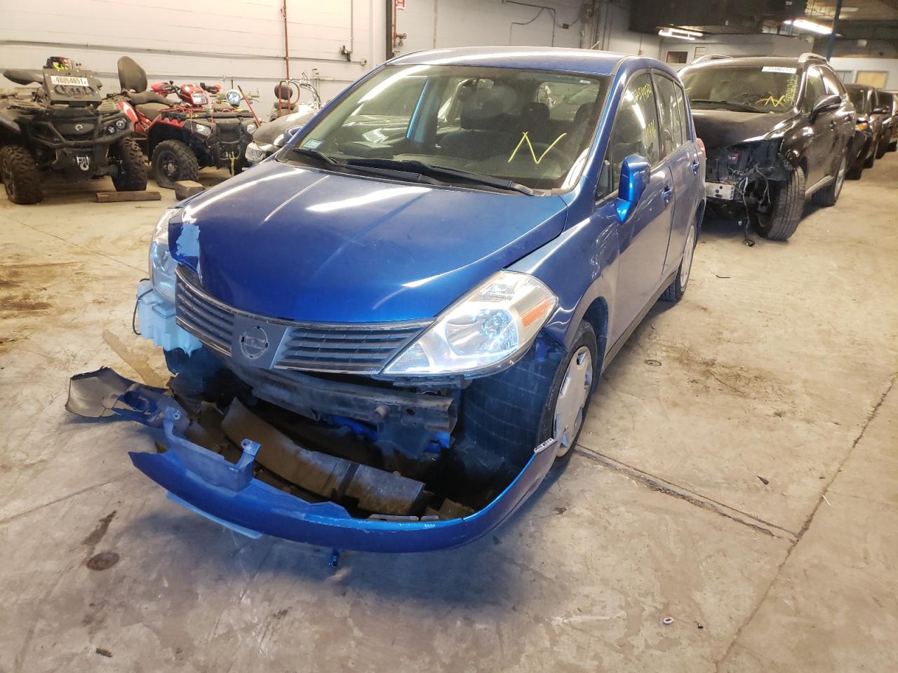 Photo 2 from auction – 2007 NISSAN VERSA S with VIN 3N1BC13E87L456499