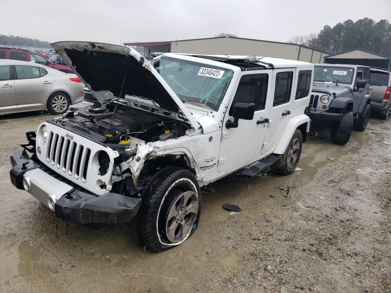 Photo 2 from auction – 2017 JEEP WRANGLER U with VIN 1C4HJWEGXHL723244