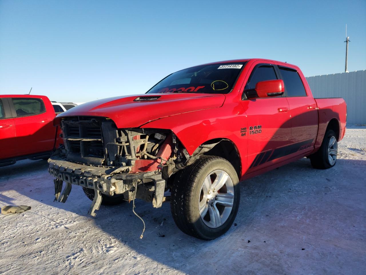Photo 2 from auction – 2014 RAM 1500 SPORT with VIN 1C6RR7MTXES468895