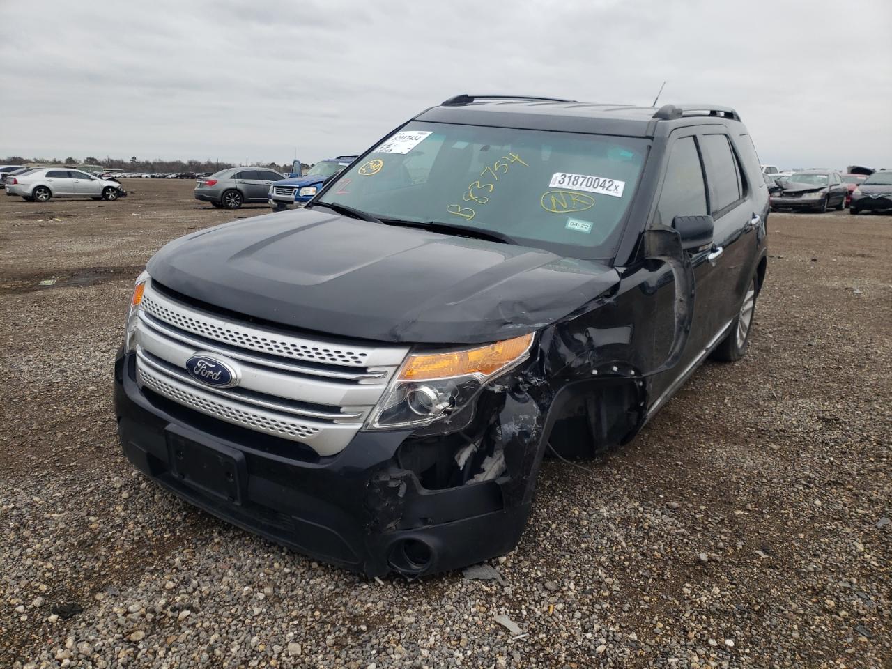 Photo 2 from auction – 2014 FORD EXPLORER X with VIN 1FM5K7D85EGB83754
