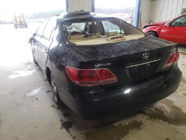 Photo 3 from auction – 2006 LEXUS ES 330 with VIN JTHBA30G265159469