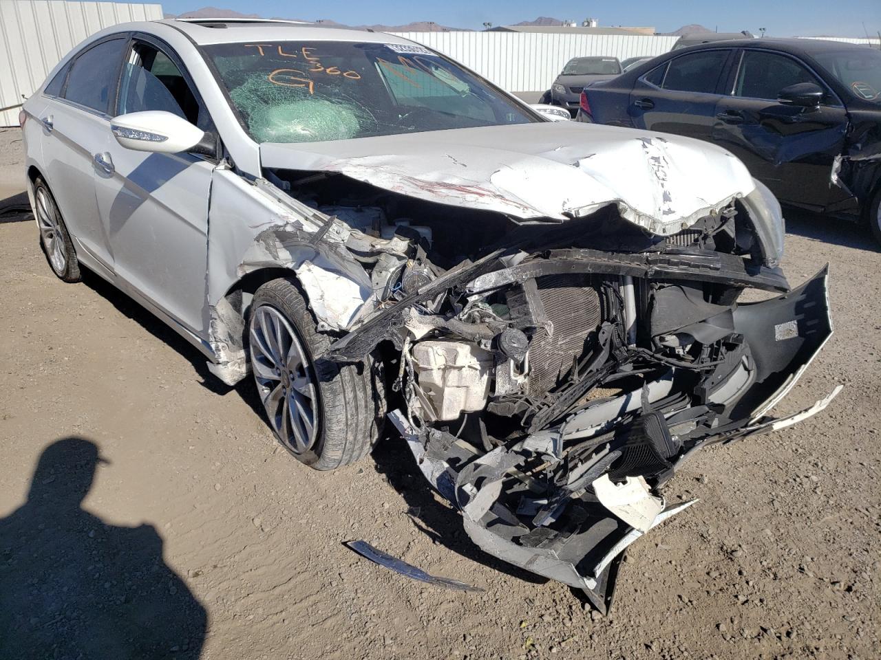 HYUNDAI SONATA 2011 with VIN 5NPEC4AB6BH228384 - Photo from auction