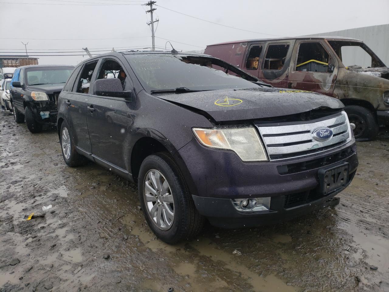 FORD EDGE SEL 2007 with VIN 2FMDK48C37BB43854 - Photo from auction