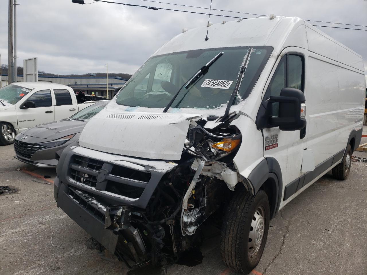 Photo 9 from auction – 2017 RAM PROMASTER with VIN 3C6URVJG4HE520048