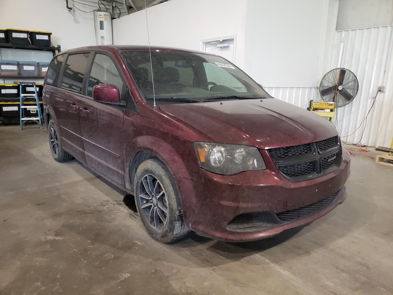 DODGE GRAND CARA 2017 with VIN 2C4RDGBG5HR652547 - Photo from auction