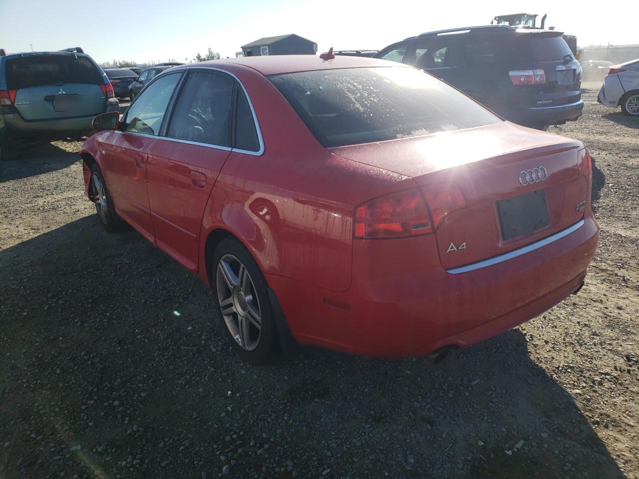 Photo 3 from auction – 2008 AUDI A4 2.0T QU with VIN WAUDF78E08A054782