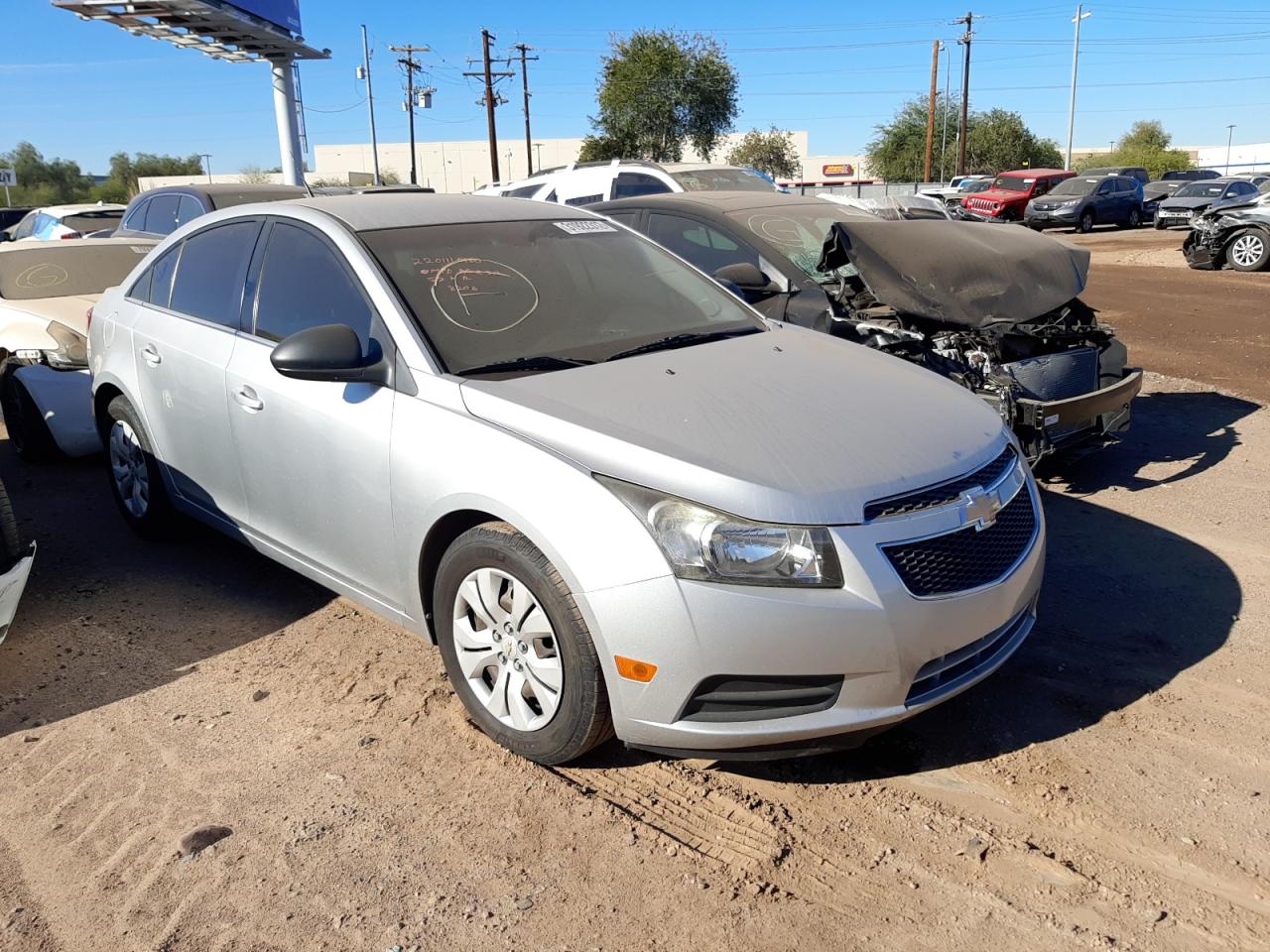 CHEVROLET CRUZE LS 2012 with VIN 1G1PC5SH2C7118206 - Photo from auction