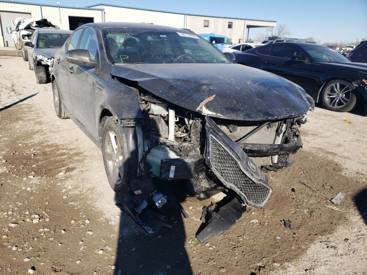 KIA OPTIMA LX 2015 with VIN 5XXGM4A77FG401879 - Photo from auction