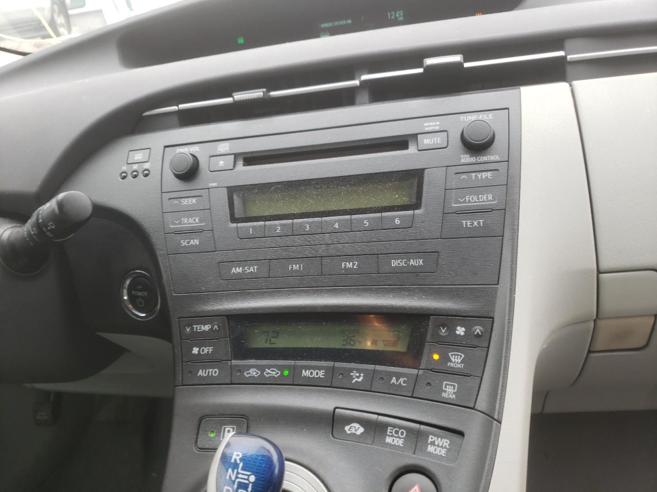 Photo 9 from auction – 2010 TOYOTA PRIUS with VIN JTDKN3DU9A0101807