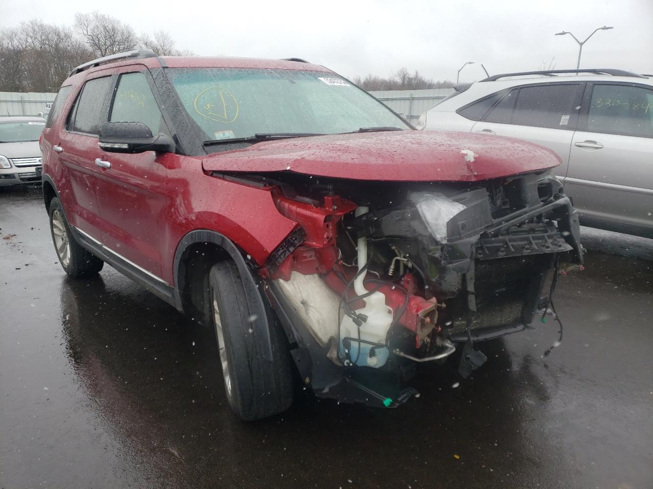 FORD EXPLORER X 2013 with VIN 1FM5K8D84DGB55187 - Photo from auction