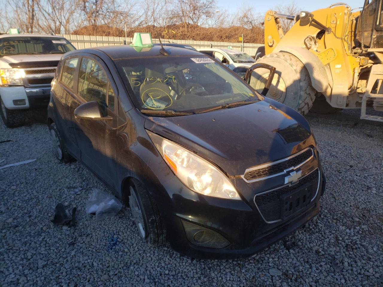 CHEVROLET SPARK 1LT 2014 con VIN KL8CD6S97EC573489 - Foto de la subasta