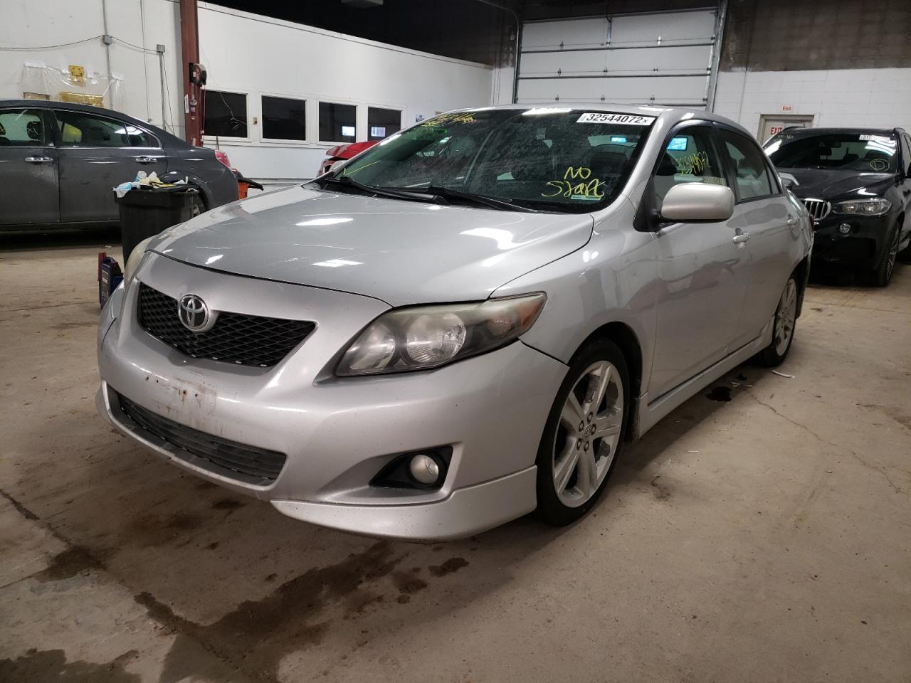 Photo 2 from auction – 2009 TOYOTA COROLLA XR with VIN 2T1BE40E89C026443