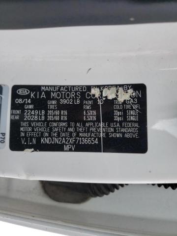 Photo 10 from auction – 2015 KIA SOUL with VIN KNDJN2A2XF7136654