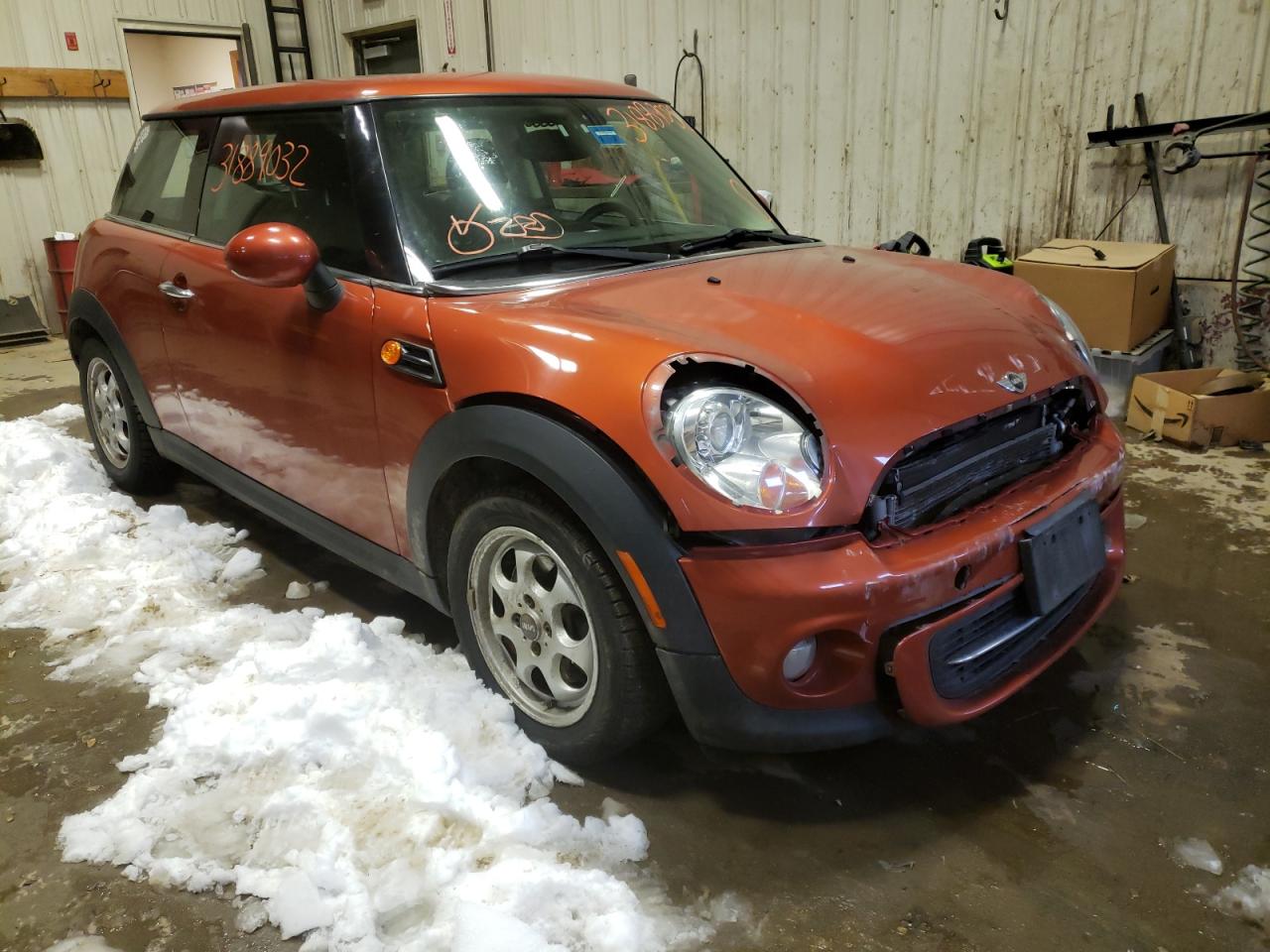 MINI COOPER 2012 with VIN WMWSU3C59CT255607 - Photo from auction