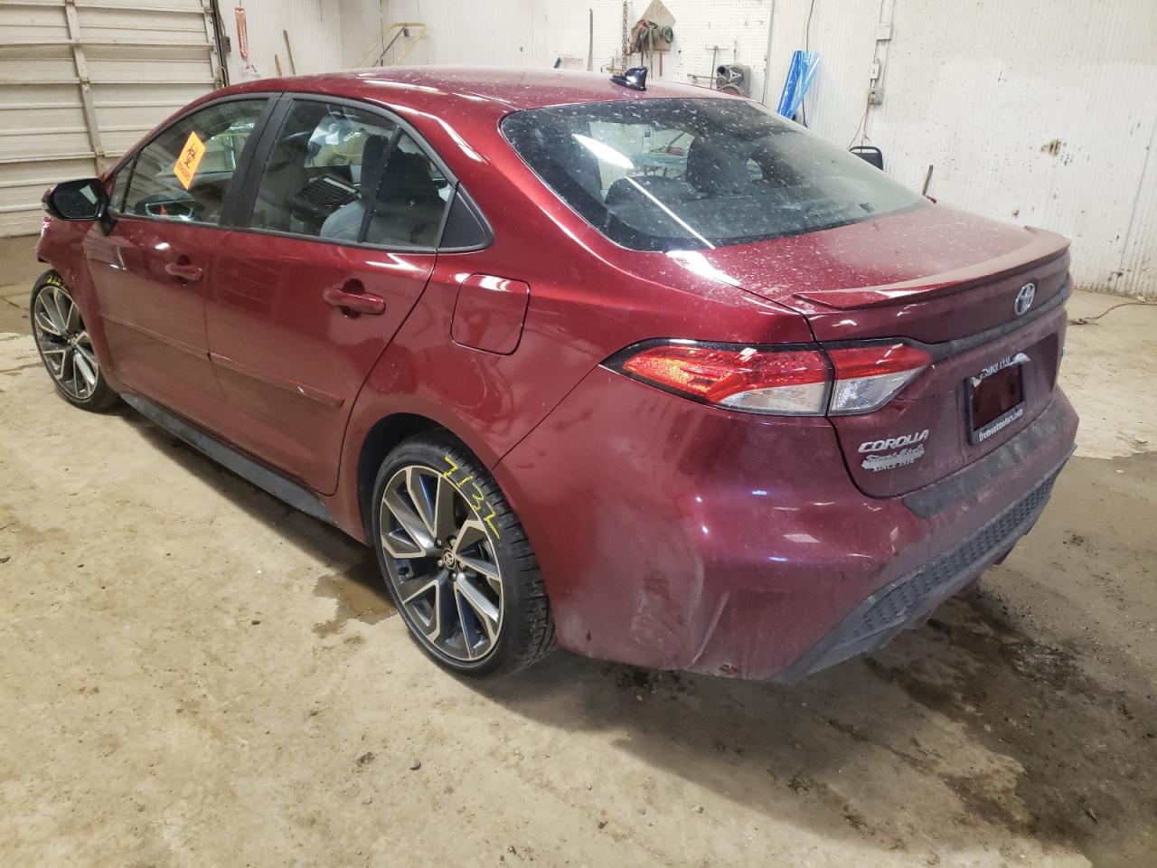 Photo 3 from auction – 2022 TOYOTA COROLLA SE with VIN 5YFS4MCE4NP102183