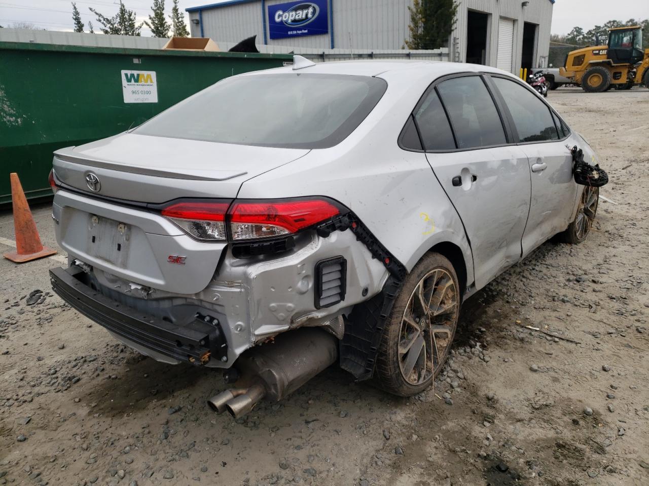Photo 4 from auction – 2020 TOYOTA COROLLA SE with VIN 5YFS4RCE9LP049037