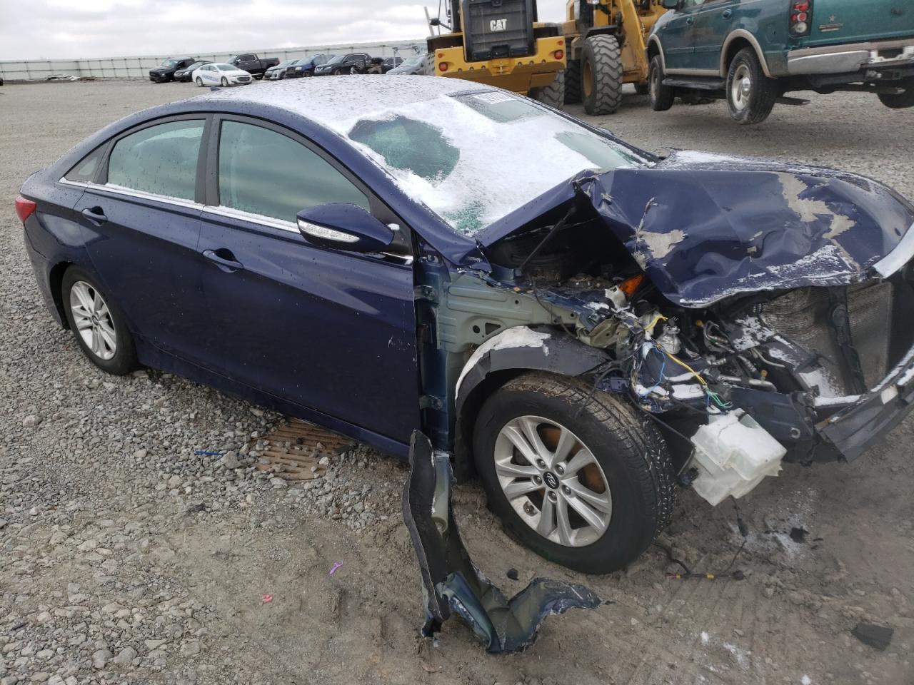Photo 1 from auction – 2014 HYUNDAI SONATA GLS with VIN 5NPEB4AC9EH896275