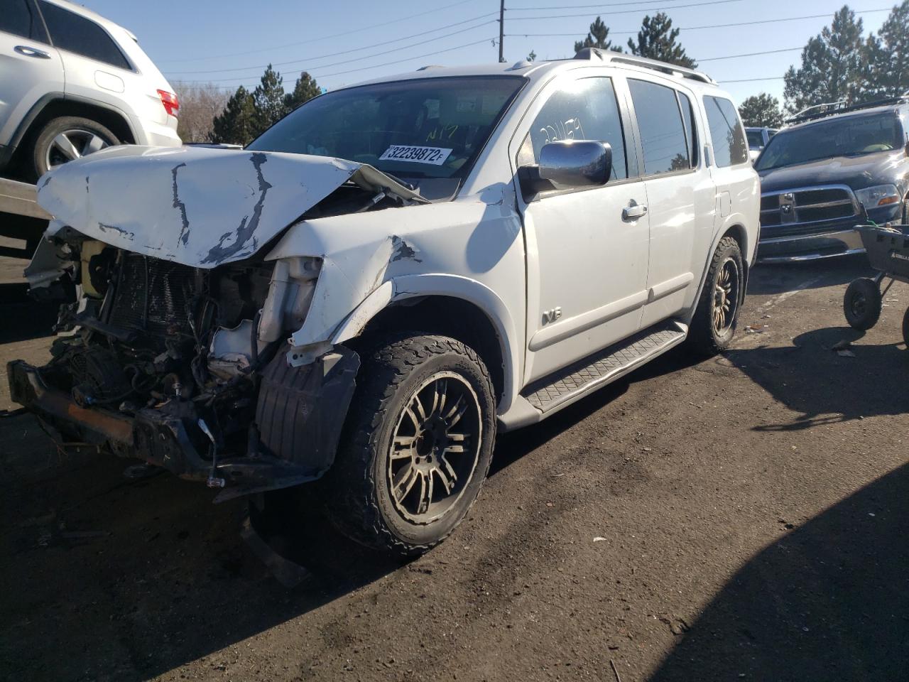 Photo 2 from auction – 2008 NISSAN ARMADA SE with VIN 5N1AA08C68N601116