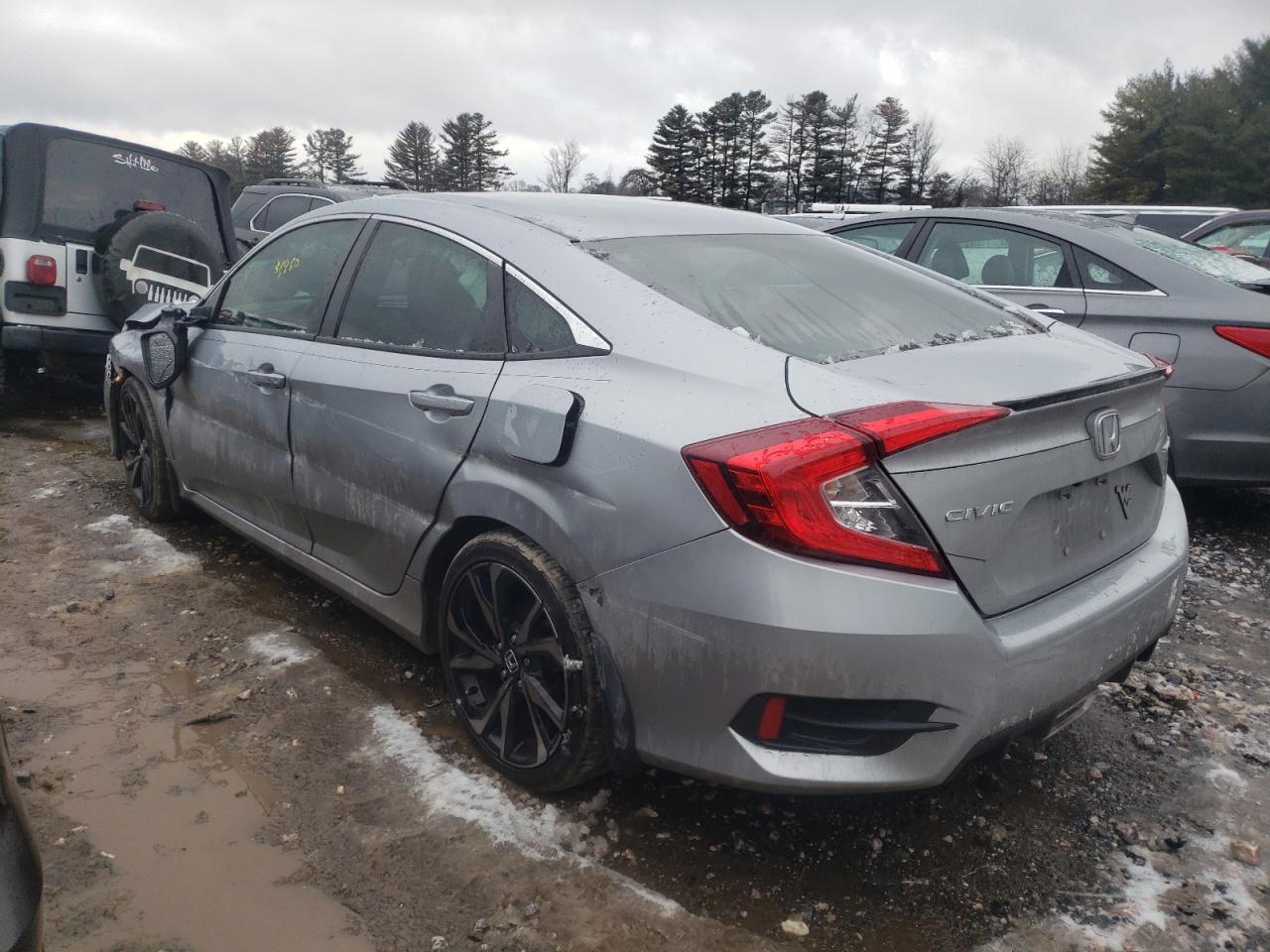 Photo 3 from auction – 2019 HONDA CIVIC SPOR with VIN 2HGFC2F87KH598601