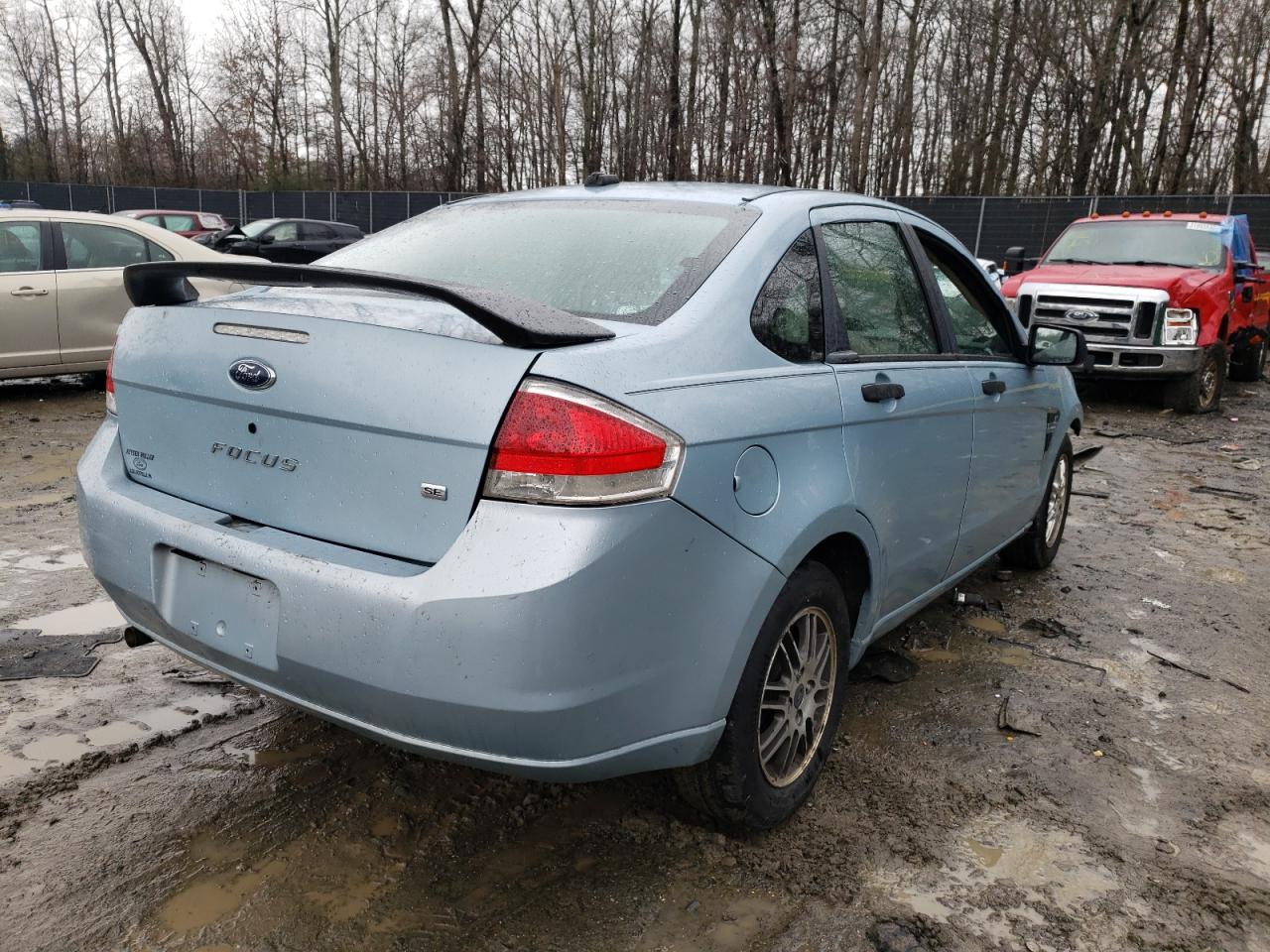 Photo 4 from auction – 2008 FORD FOCUS SE with VIN 1FAHP35N18W140660