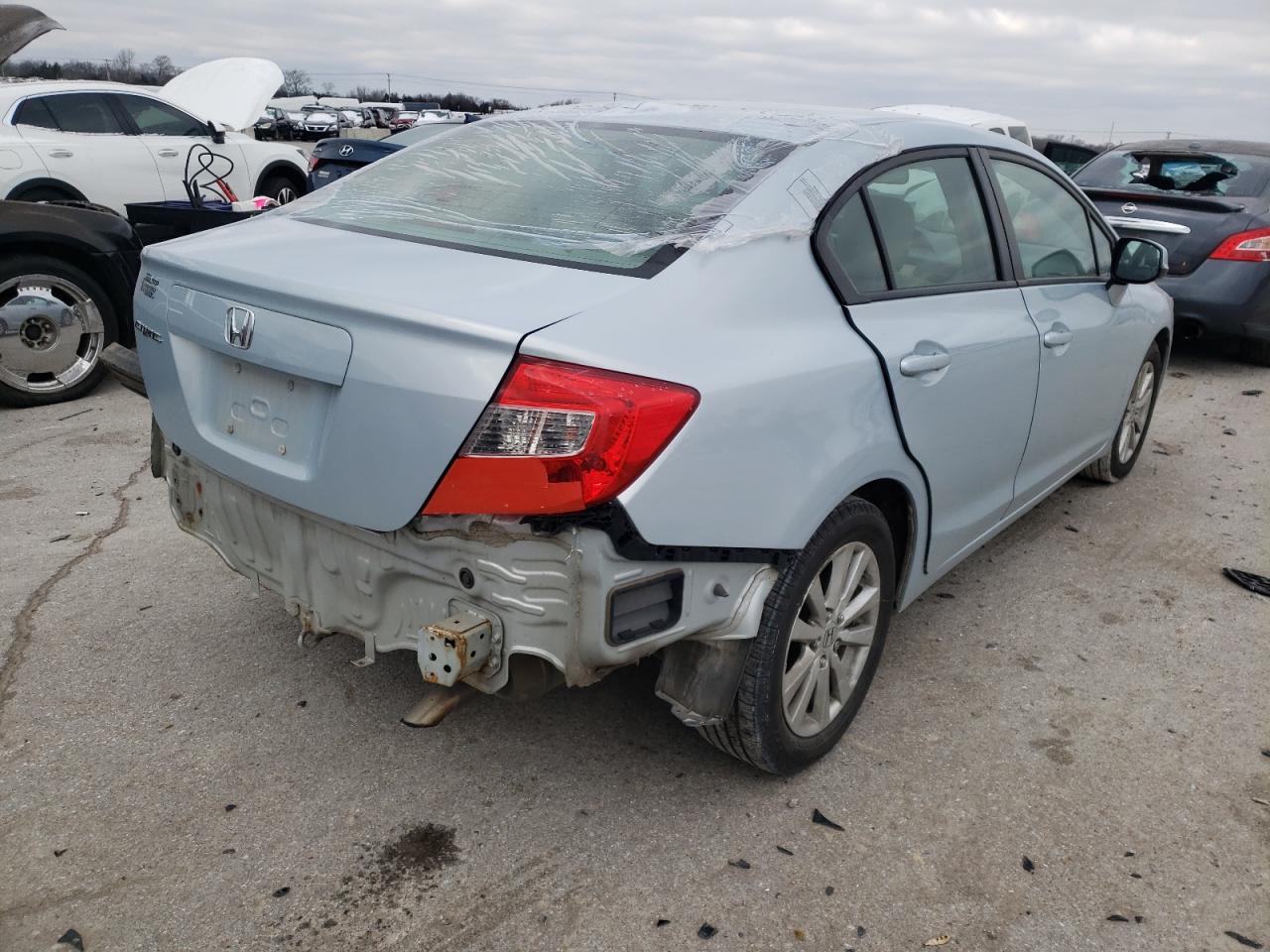 Photo 4 from auction – 2012 HONDA CIVIC EXL with VIN 19XFB2F95CE004613