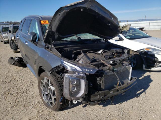 Photo 1 from auction – 2022 HYUNDAI PALISADE C with VIN KM8R7DHE5NU335955