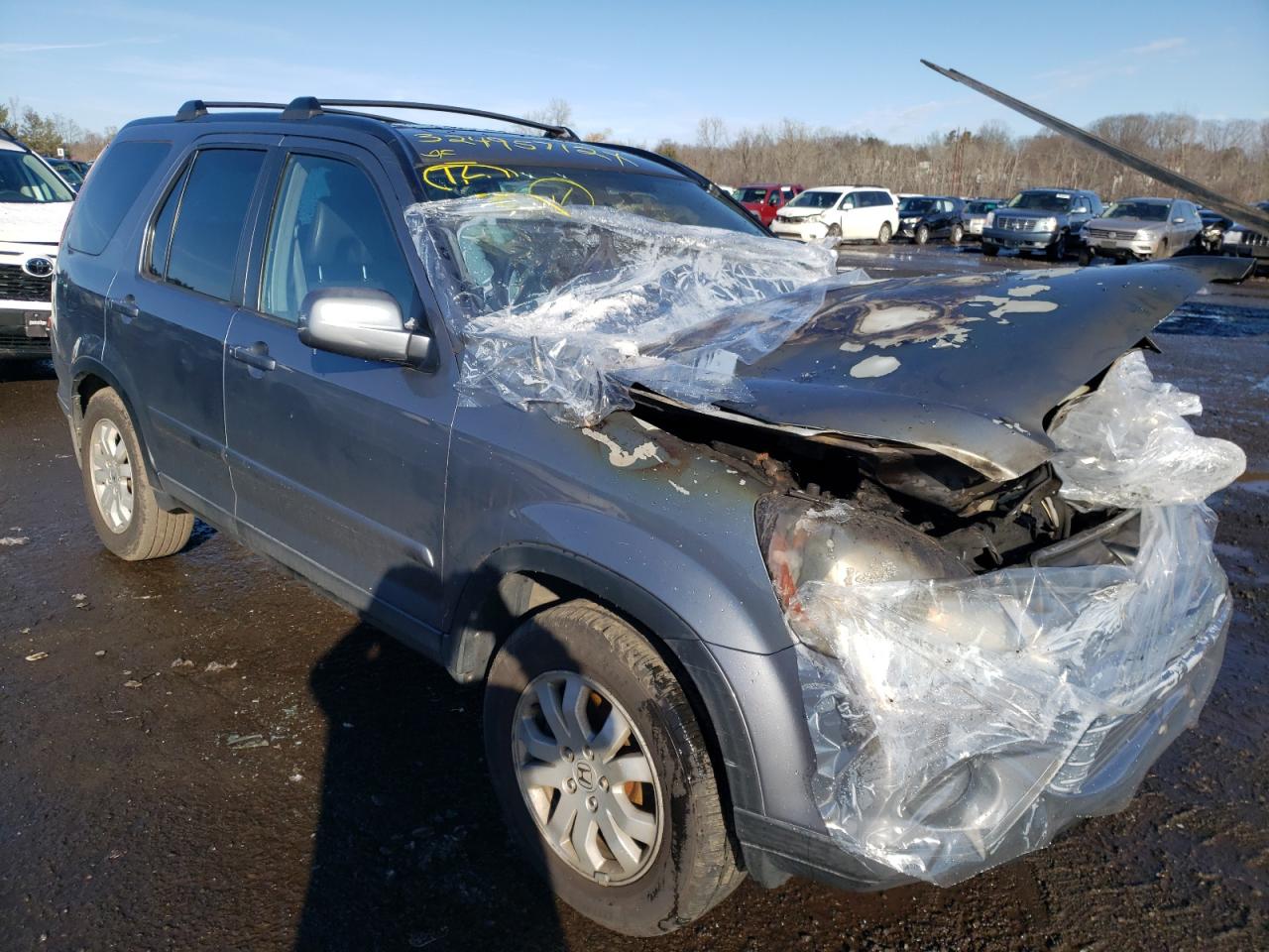 Photo 1 from auction – 2005 HONDA CR-V SE with VIN SHSRD78965U333683