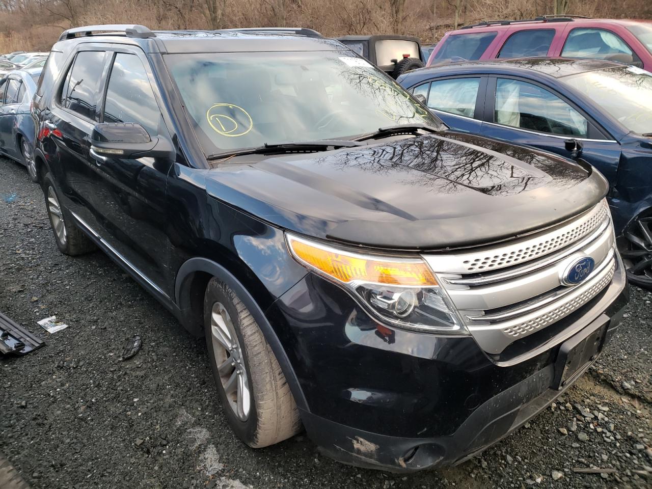 FORD EXPLORER X 2012 with VIN 1FMHK7D80CGA33416 - Photo from auction