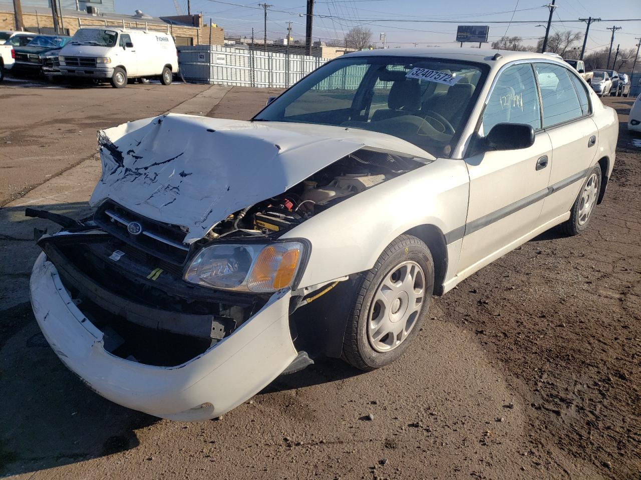 Photo 2 from auction – 2001 SUBARU LEGACY L with VIN 4S3BE635317209634