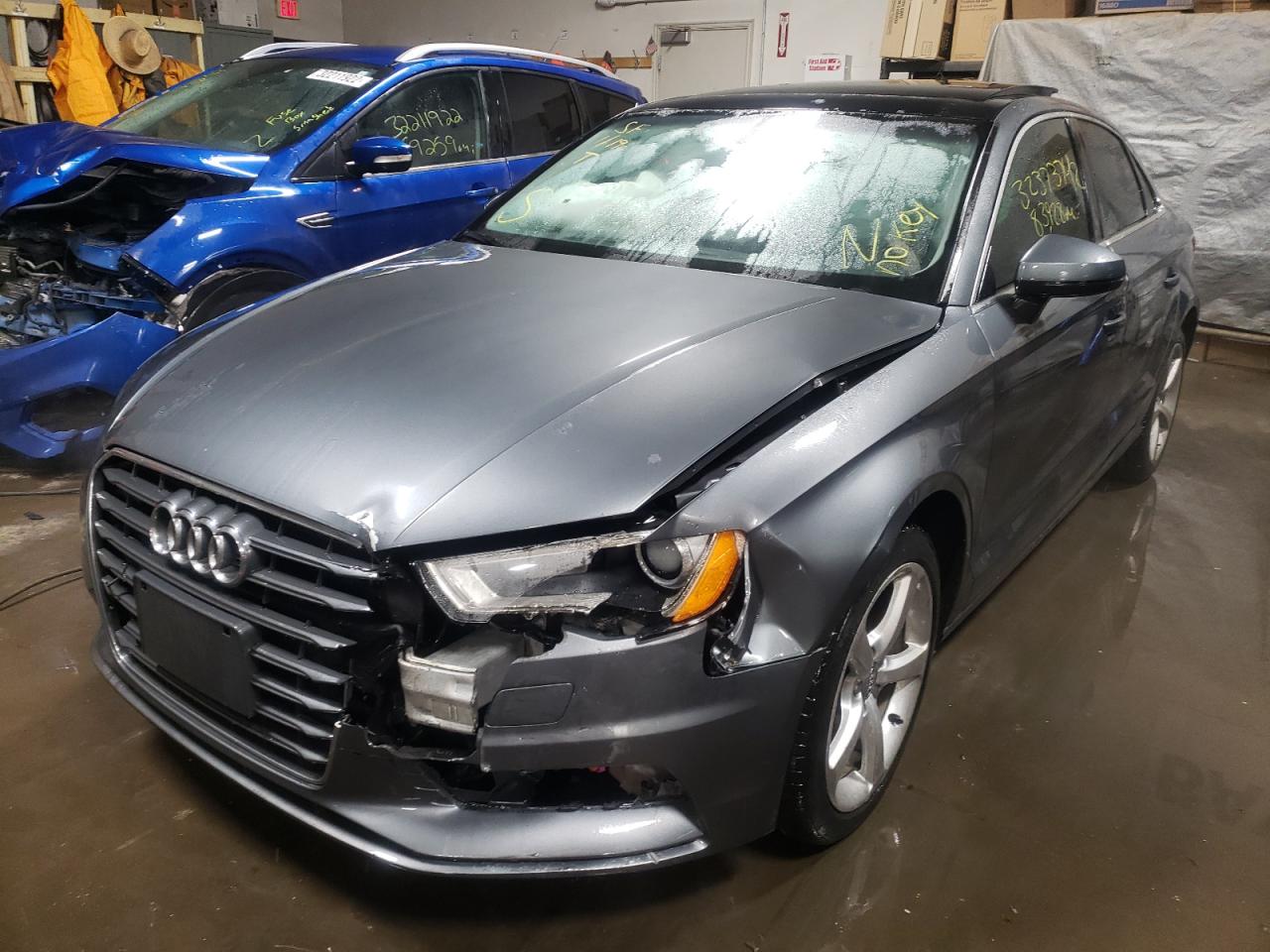Photo 2 from auction – 2015 AUDI A3 PREMIUM with VIN WAUACGFF9F1020439