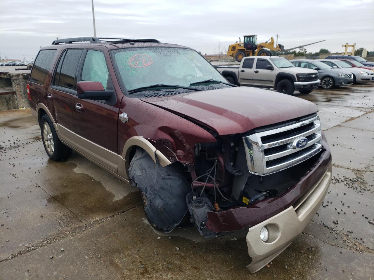 FORD EXPEDITION 2011 with VIN 1FMJU1H52BEF25402 - Photo from auction