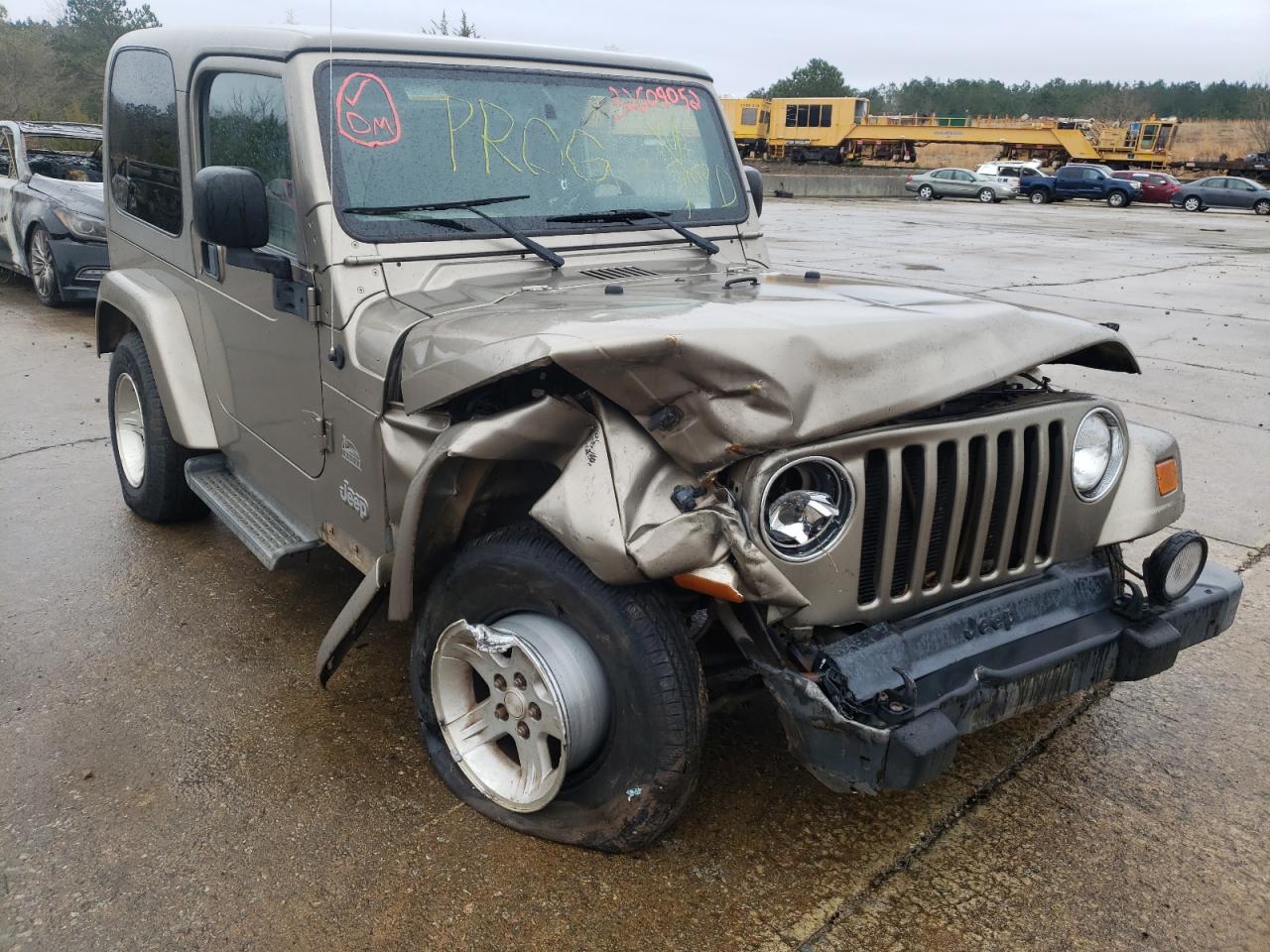 Photo 9 from auction – 2004 JEEP WRANGLER / with VIN 1J4FA59SX4P709454