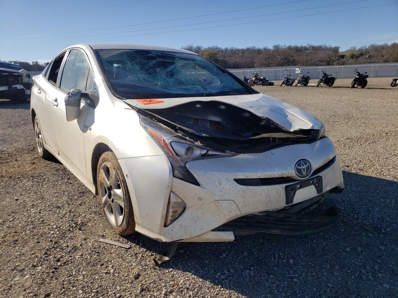 TOYOTA PRIUS 2017 with VIN JTDKARFU8H3051972 - Photo from auction