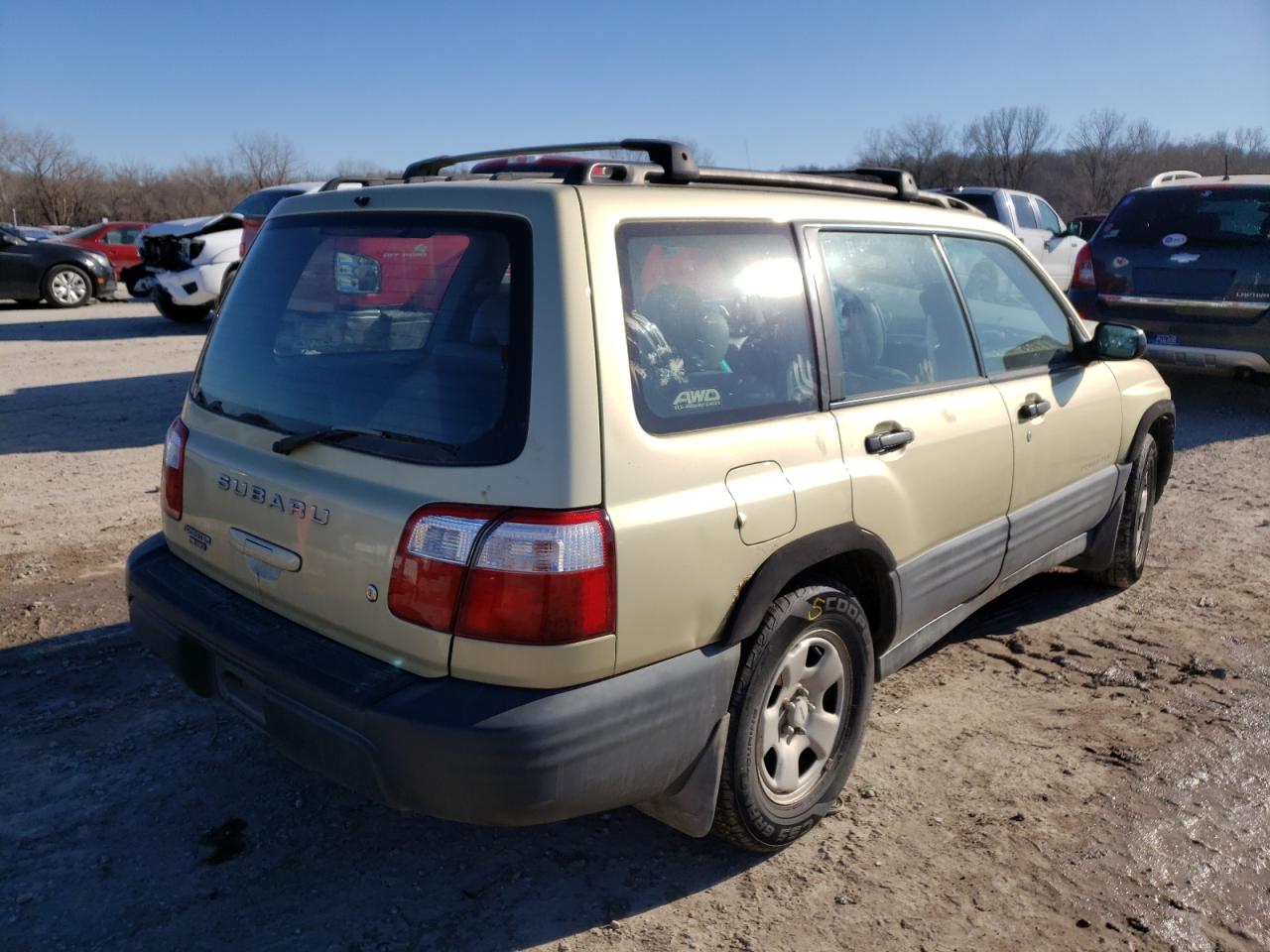 Photo 4 from auction – 2002 SUBARU FORESTER L with VIN JF1SF63582H737507