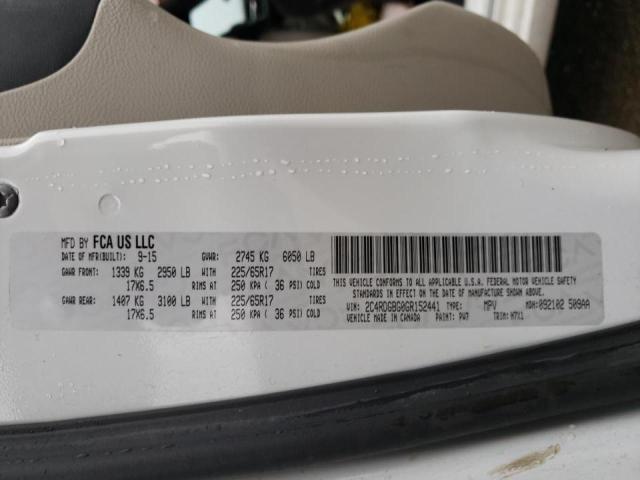 Photo 10 from auction – 2016 DODGE GRAND CARA with VIN 2C4RDGBG0GR152441