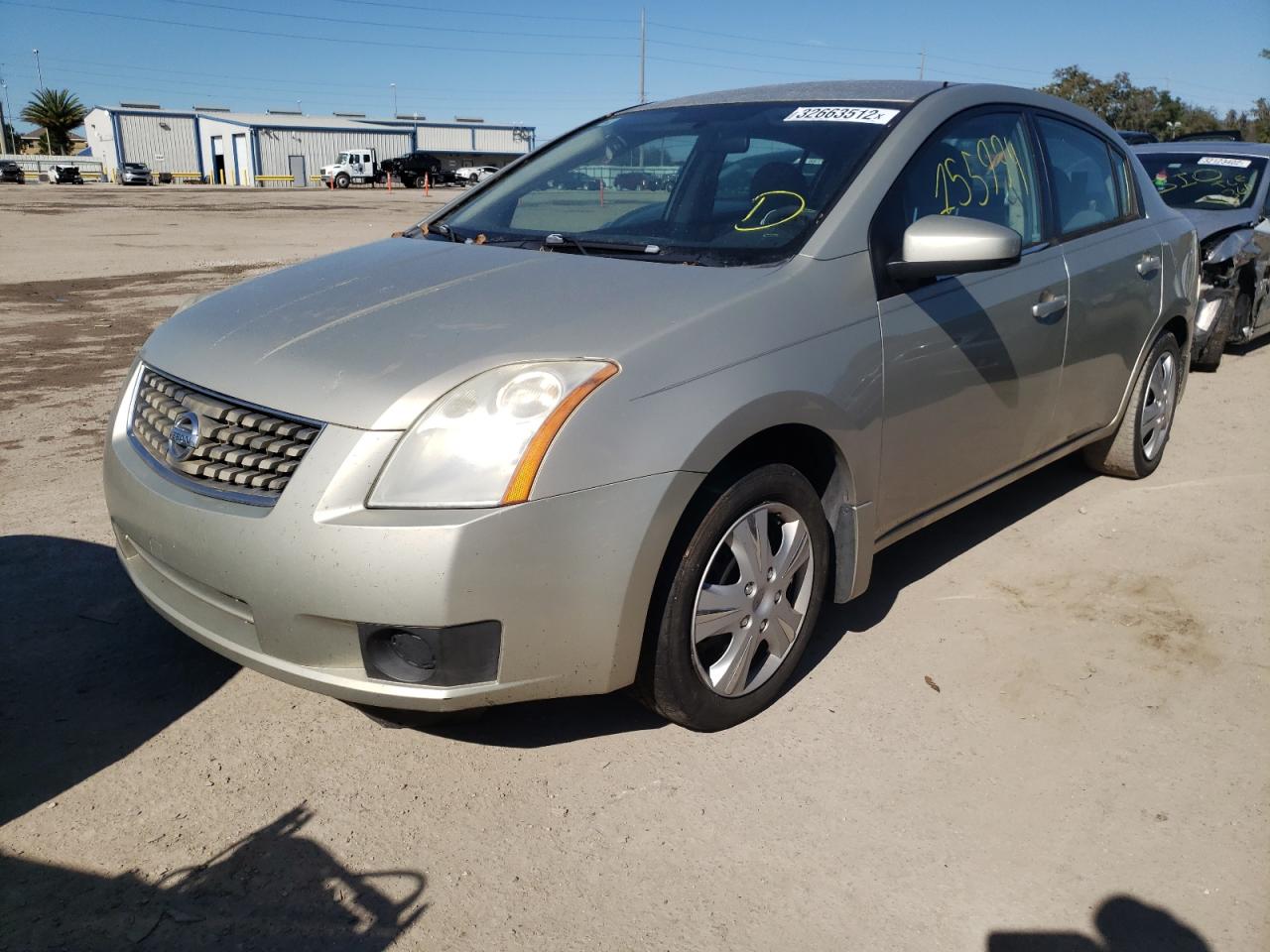 Photo 2 from auction – 2007 NISSAN SENTRA 2.0 with VIN 3N1AB61EX7L658047