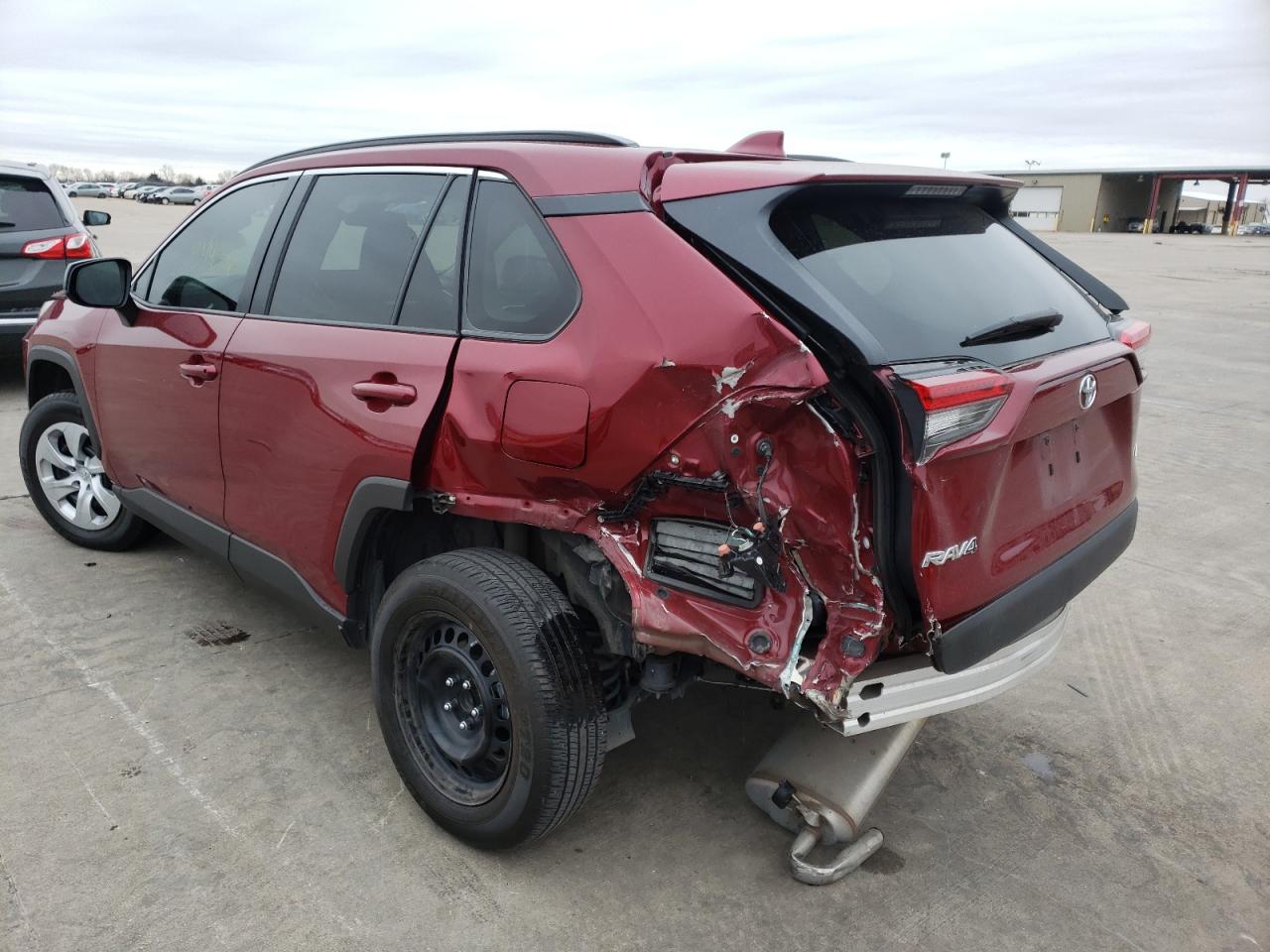 Photo 3 from auction – 2020 TOYOTA RAV4 LE with VIN 2T3H1RFV2LW090212